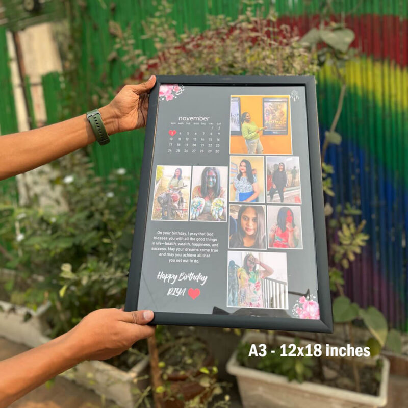 Birthday Calendar frame