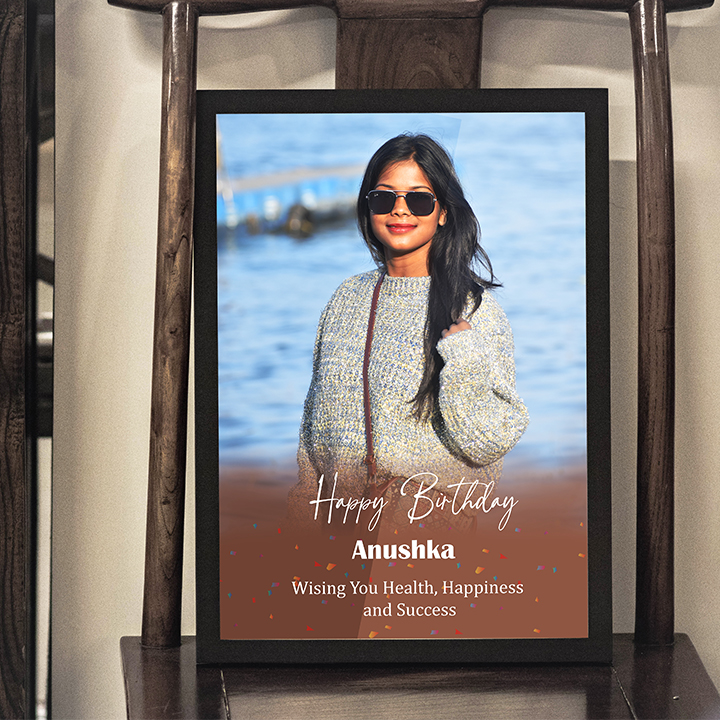 Modern Birthday Frame