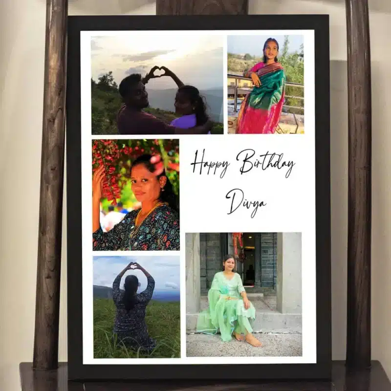 Collage Birthday Frame