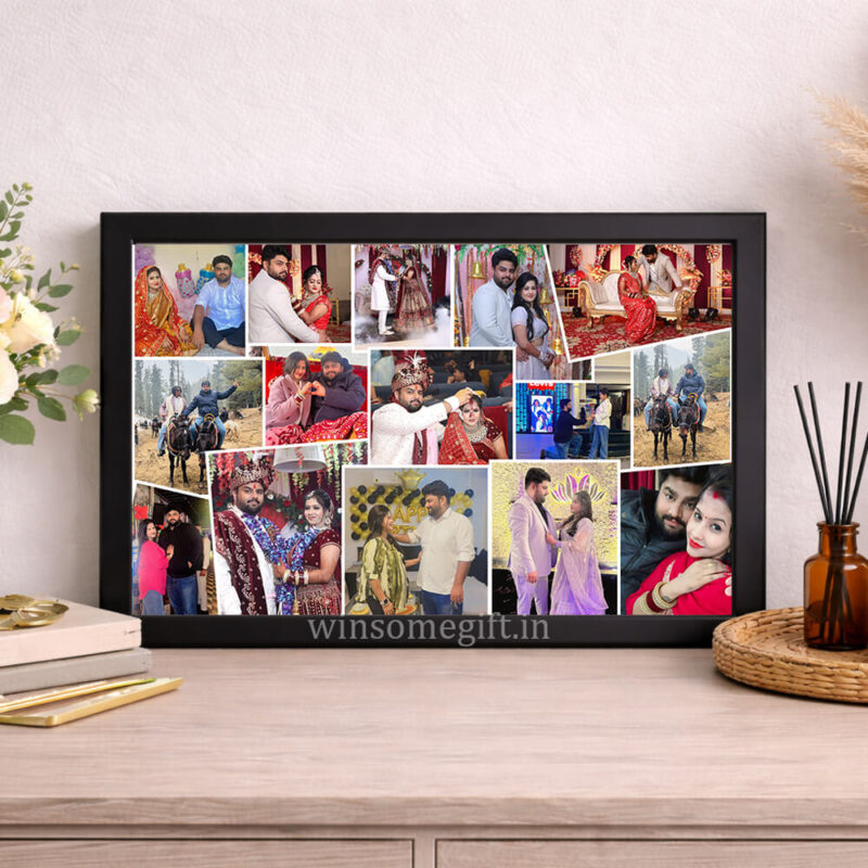 Collage with 15 images